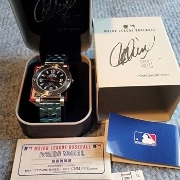 Amazon.co.jp: イチロー 腕時計 WBCプログラム 優勝新聞